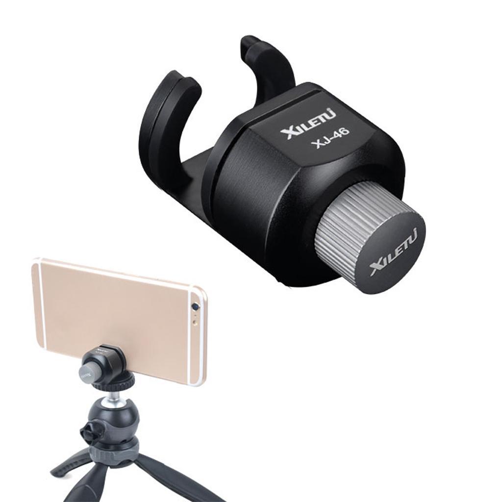 Mini Tabletop Handheld Tripod & Ball Head & Phone Clip for Digital Camera