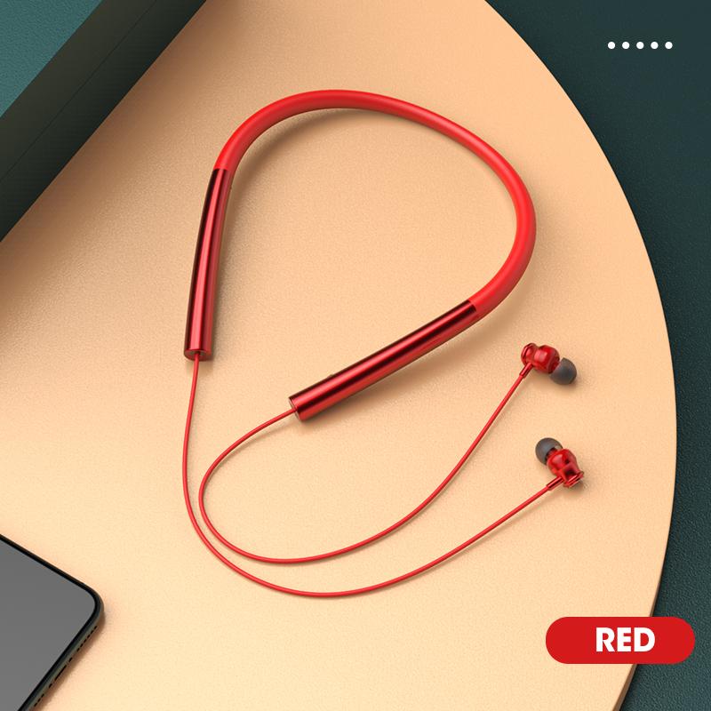 TWS Cổ Không Dây Bluetooth 48H Cuộc Sống Lâu Dài Chạy Bộ Thể Thao Tai Nghe Chống Nước Thể Thao Tai Nghe Nhét Tai Giảm Tiếng Ồn Tai Nghe