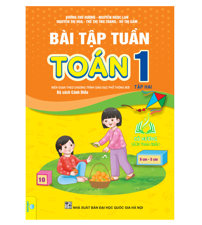 Sách - Combo 2 cuốn Bài Tập Tuần Toán 1 - Cánh Diều