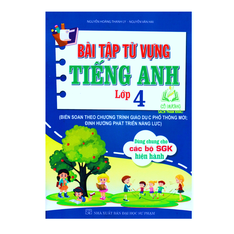 Sách - Bài tập từ vựng tiếng anh lớp 4