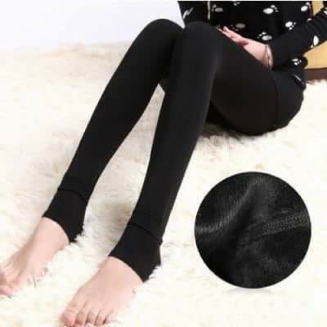 Quần legging lót bông cực dày, cực ấm, ôm chân, lên dáng đẹp