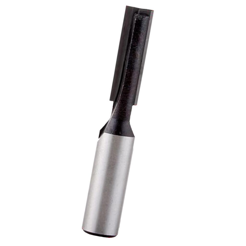 4X CARBIDE STRAIGHT DADO ROUTER BIT WOODWORKING MILLING CUTTER 8MM SHANK NEW