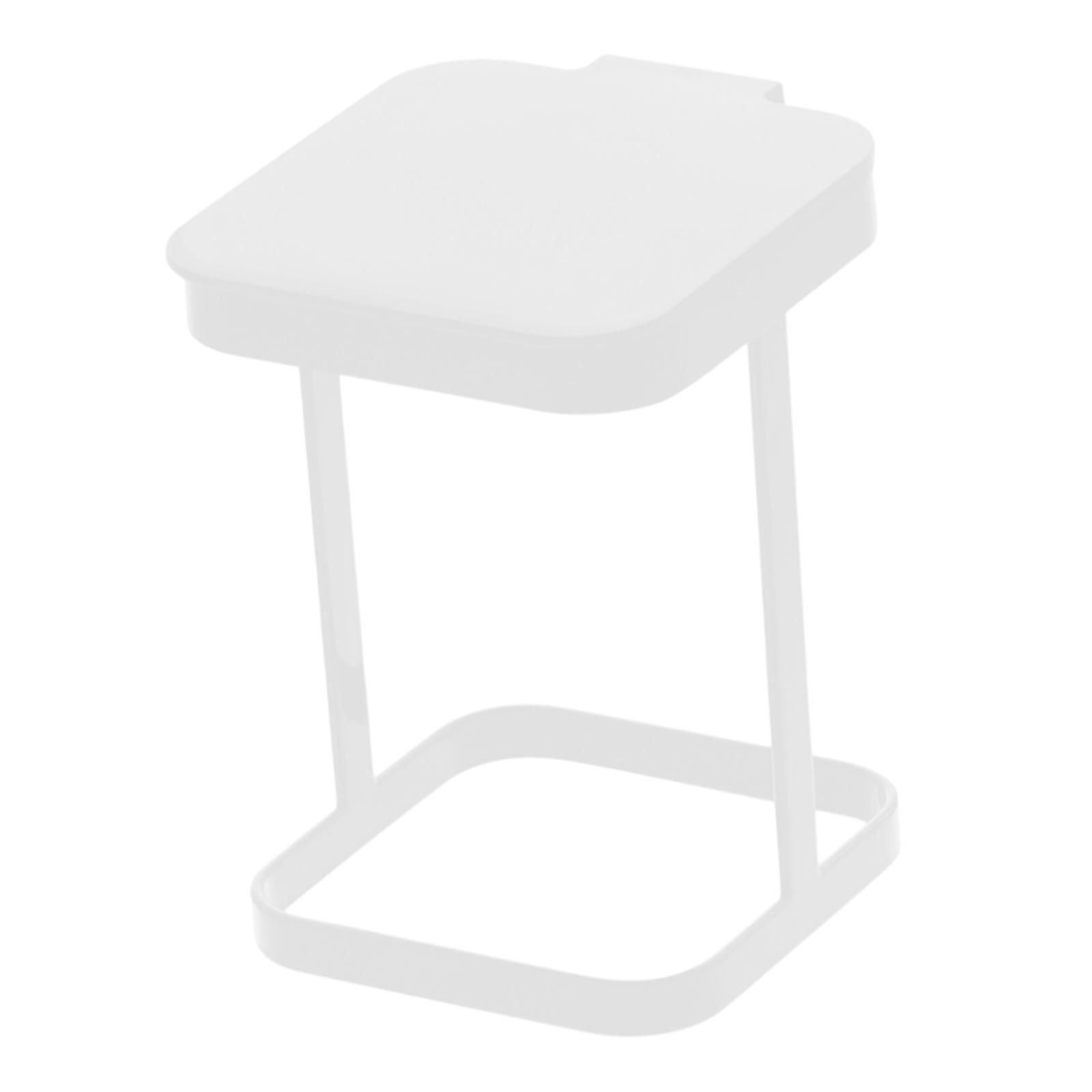 Desktop Trash Bag Holder, Trash Bag Bracket Organizer Garbage Storage Rack Waste Container Holder with Lid Small Garbage Bag Rack for Home RV