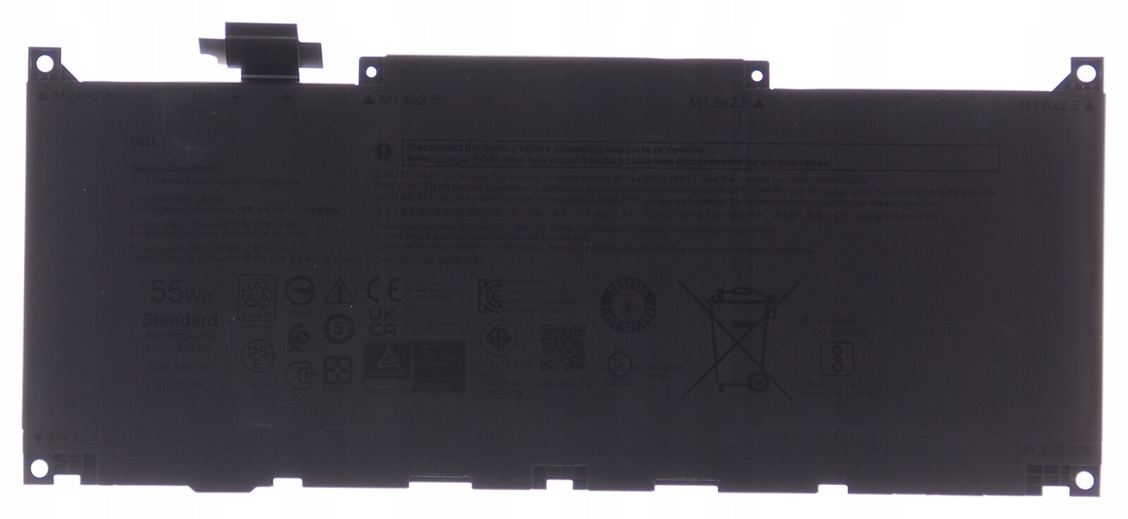 Pin dành cho DELL XPS 13 Plus 9320 XPS 13 9320 MN79H A+