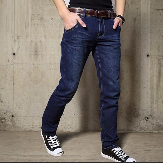 Quần Jean dài Nam Ống suông 03 màu cơ bản, form chuẩn đẹp - Có size Bự 50-90kg Jean005