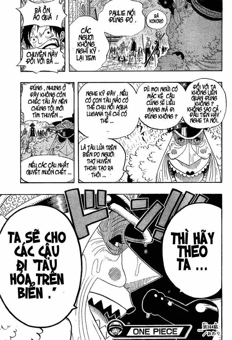 đảo hải tặc - one piece chapter 364 17