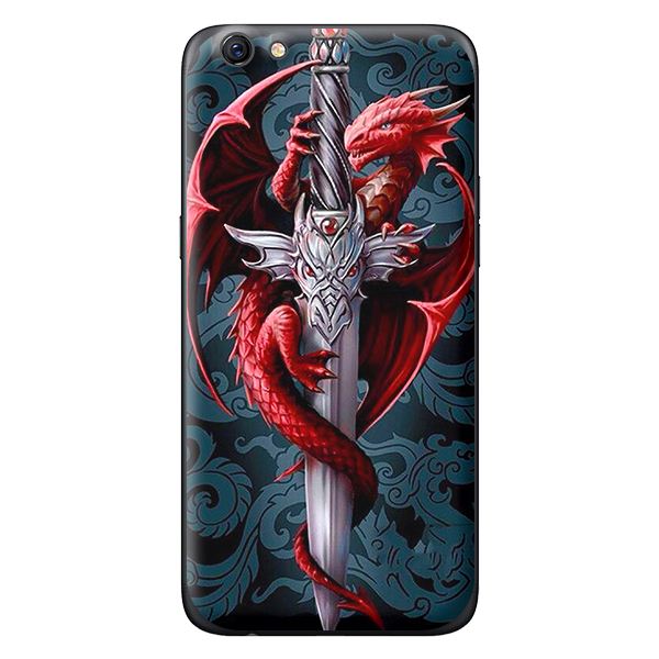 Ốp in cho Oppo F3 RỒNG ĐỎ 1 - Hàng chính hãng