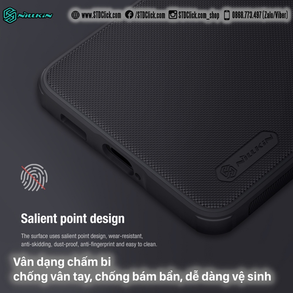 ỐP LƯNG DÀNH CHO ĐIỆN THOẠI SAMSUNG GALAXY A53 5G NILLKIN NHỰA CỨNG VIỀN DẺO