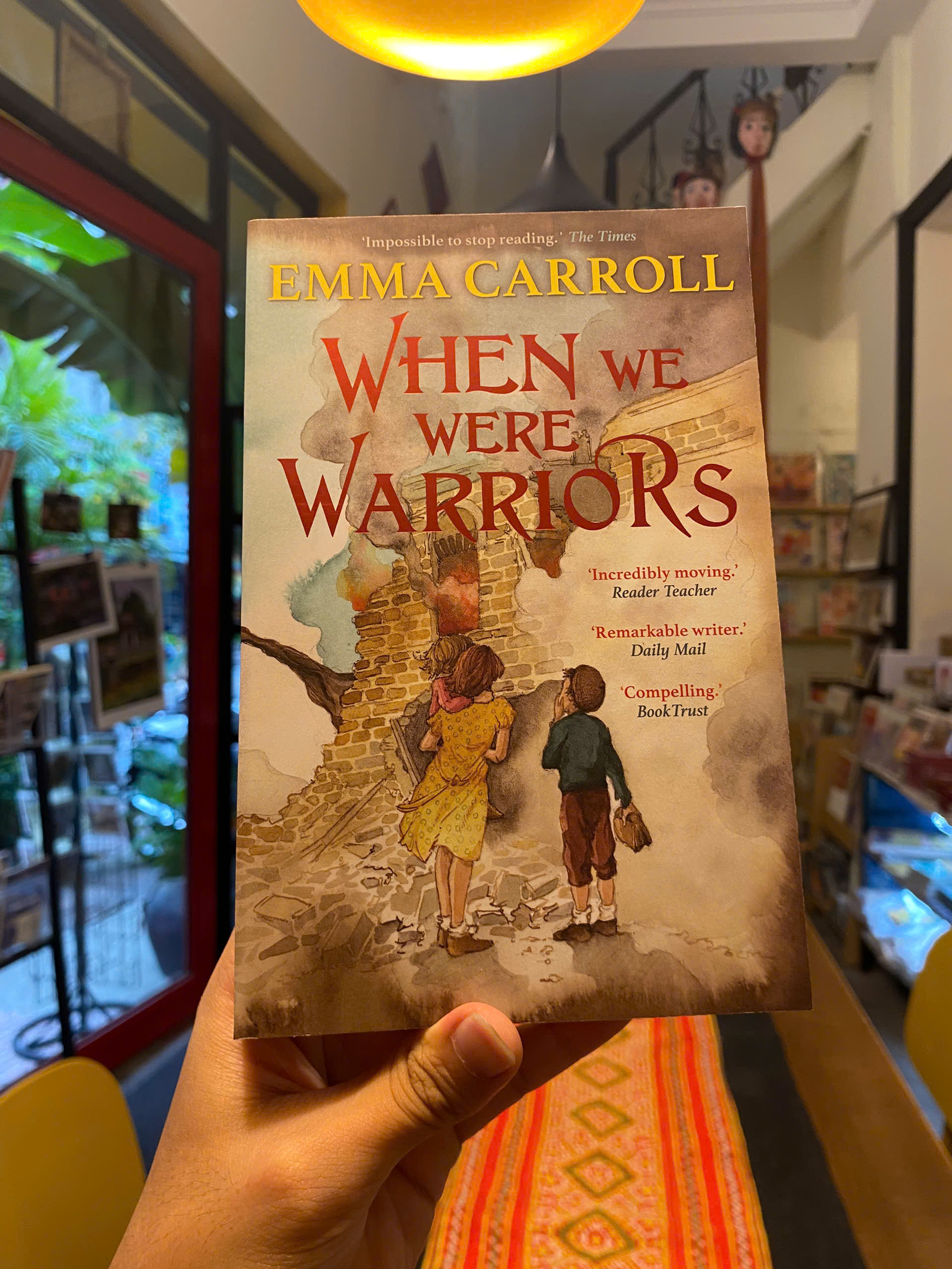 Sách - When We Were Warriors by Emma Carroll - Sách thiếu nhi tiếng Anh/ Children English Book