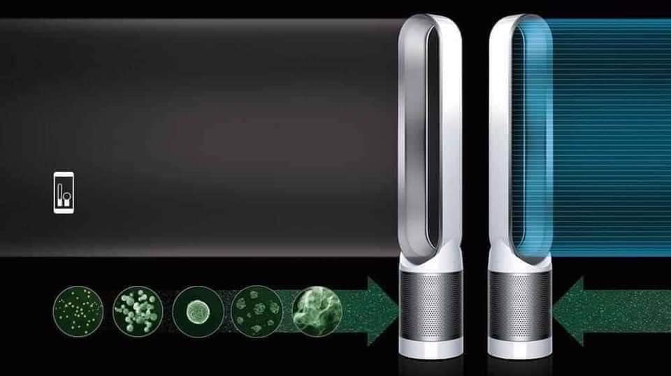 QUẠT KHÔNG CÁNH DYSON TP02 KÈM LỌC KHÔNG KHÍ Hàng Chính Hãng