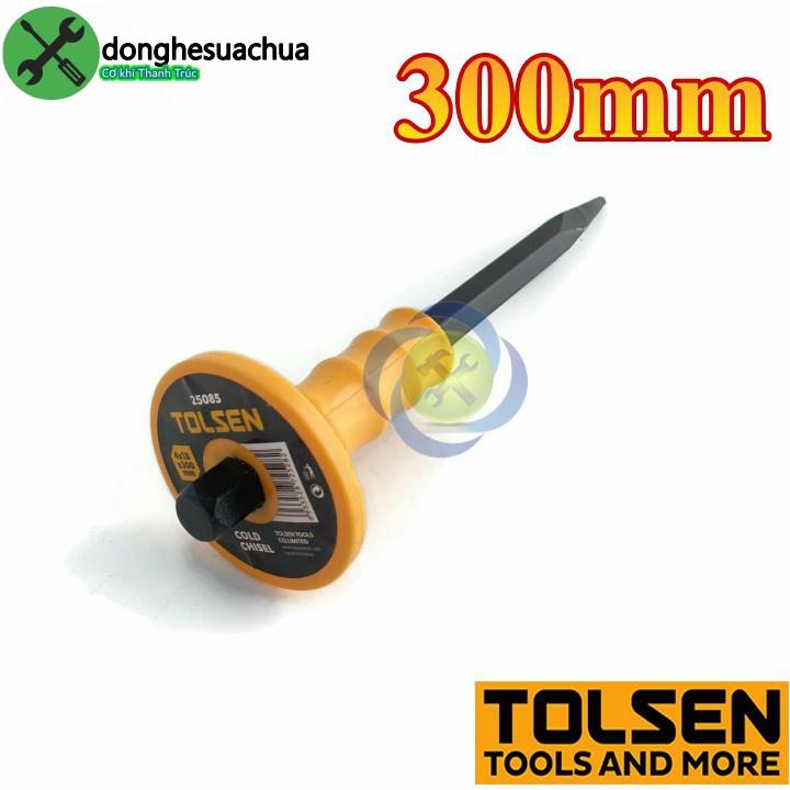 Đục sắt nhọn cầm tay Tolsen 25085 dài 300mm