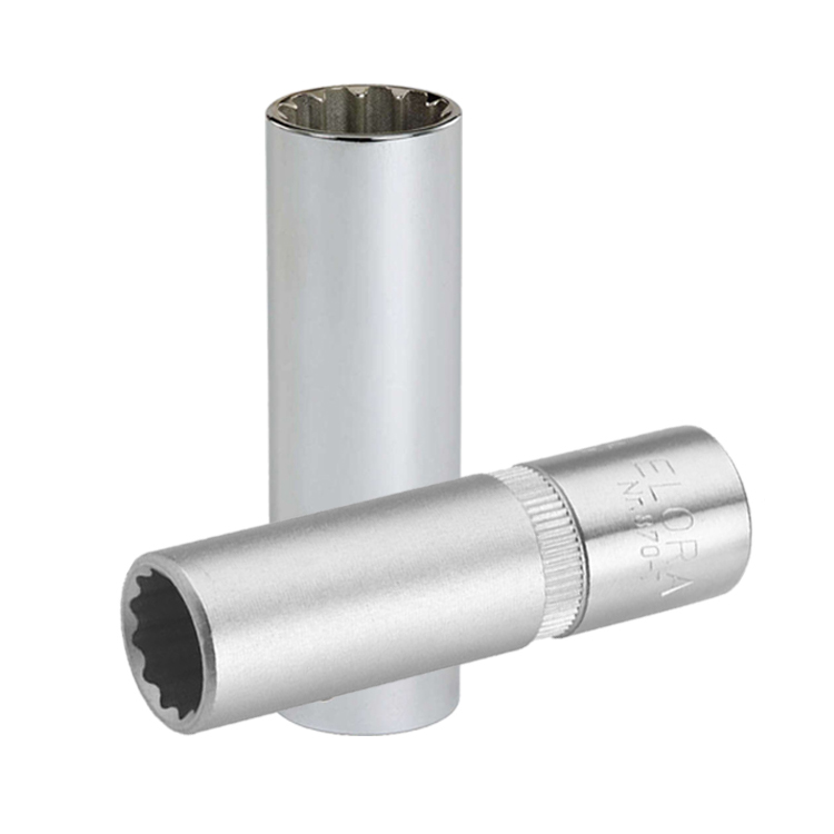 Đầu khẩu Hoa Thị ½ , Loại Dài, Chuyên tháo mở ốc mặt máy, nắp quy lát dòng xe Toyota đời mới