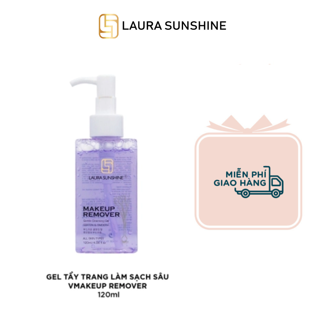 Gel tẩy trang làm sạch sẩu Hàn Quốc 120ml - Makeup Remover - Laura Sunshine