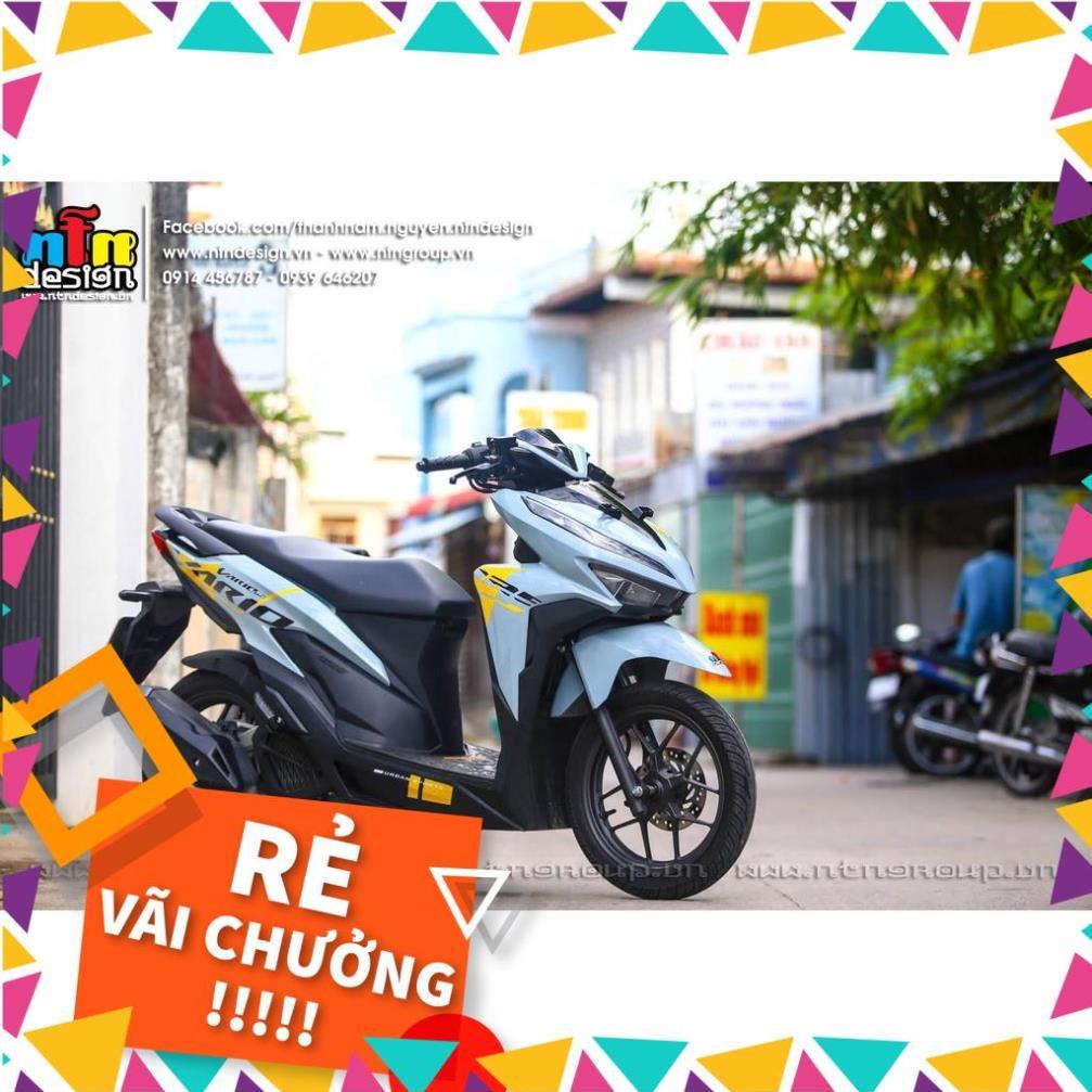 Tem Rời Vario Mẫu Vàng Đen Cho Xe Xi Măng