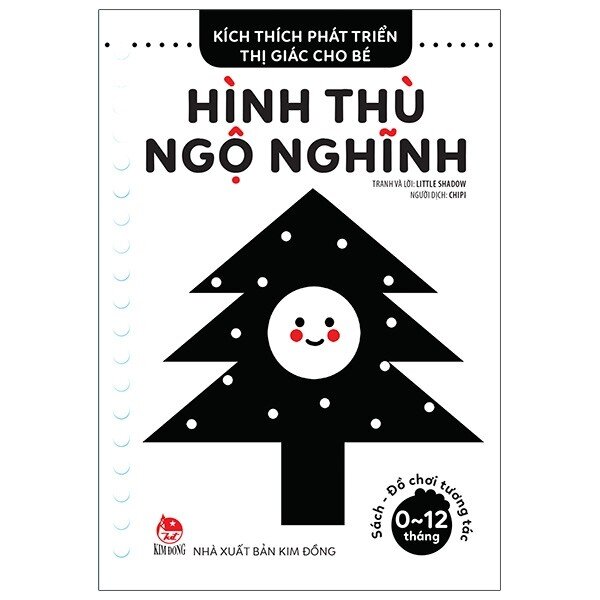 SÁCH - Kích thích phát triển thị giác cho bé 0-12 tháng: Hình thù ngộ nghĩnh