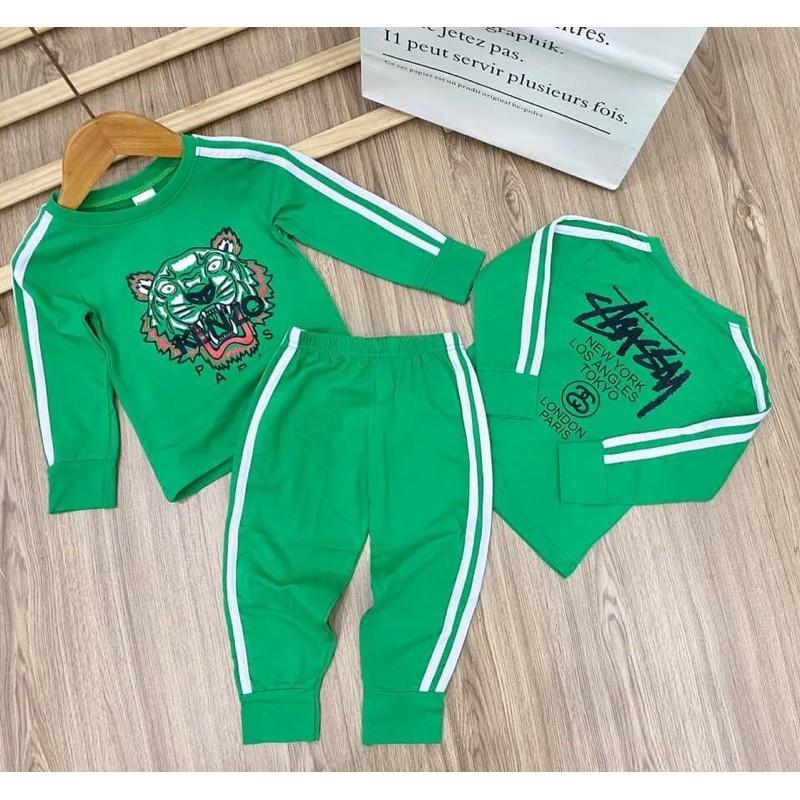 BỘ DÀI TAY THUN COTTON BÉ TRAI - ĐỒ BỘ TRẺ EM