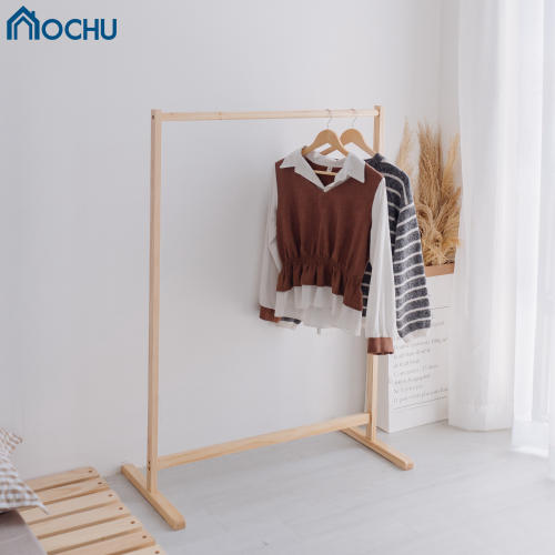 Giá Treo Quần Áo Gỗ Thông OCHU - Single Hanger