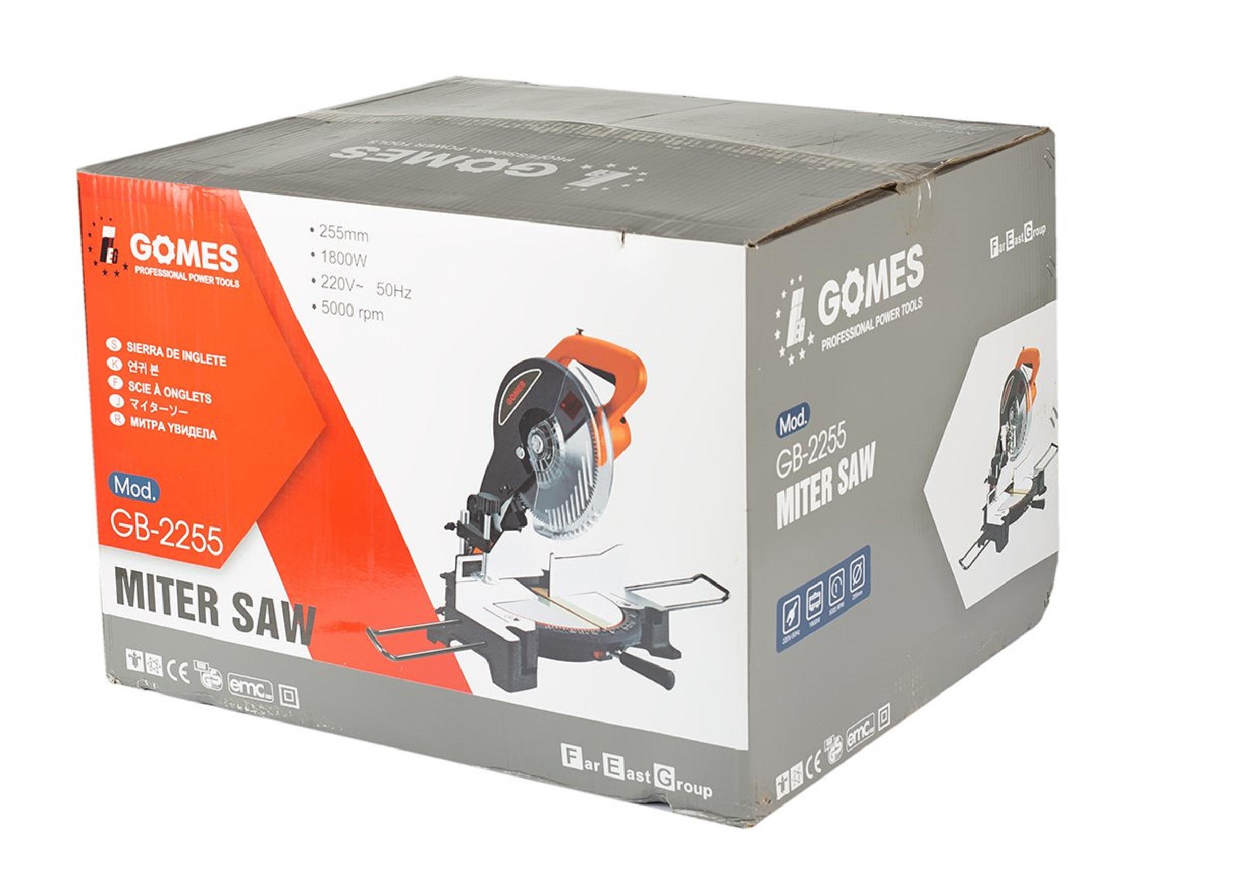 MÁY CẮT GÓC NGHIÊNG GOMES GB-2255 - HÀNG CHÍNH HÃNG