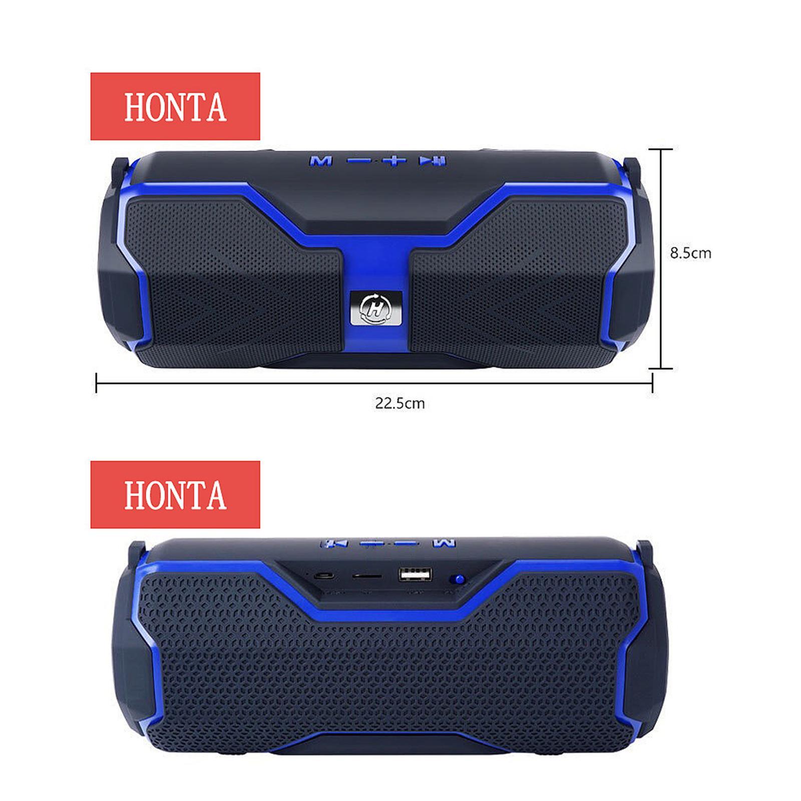 Wireless Speakers Loudspeakers for Home PC Notebook Outdoor Indoor Blue
