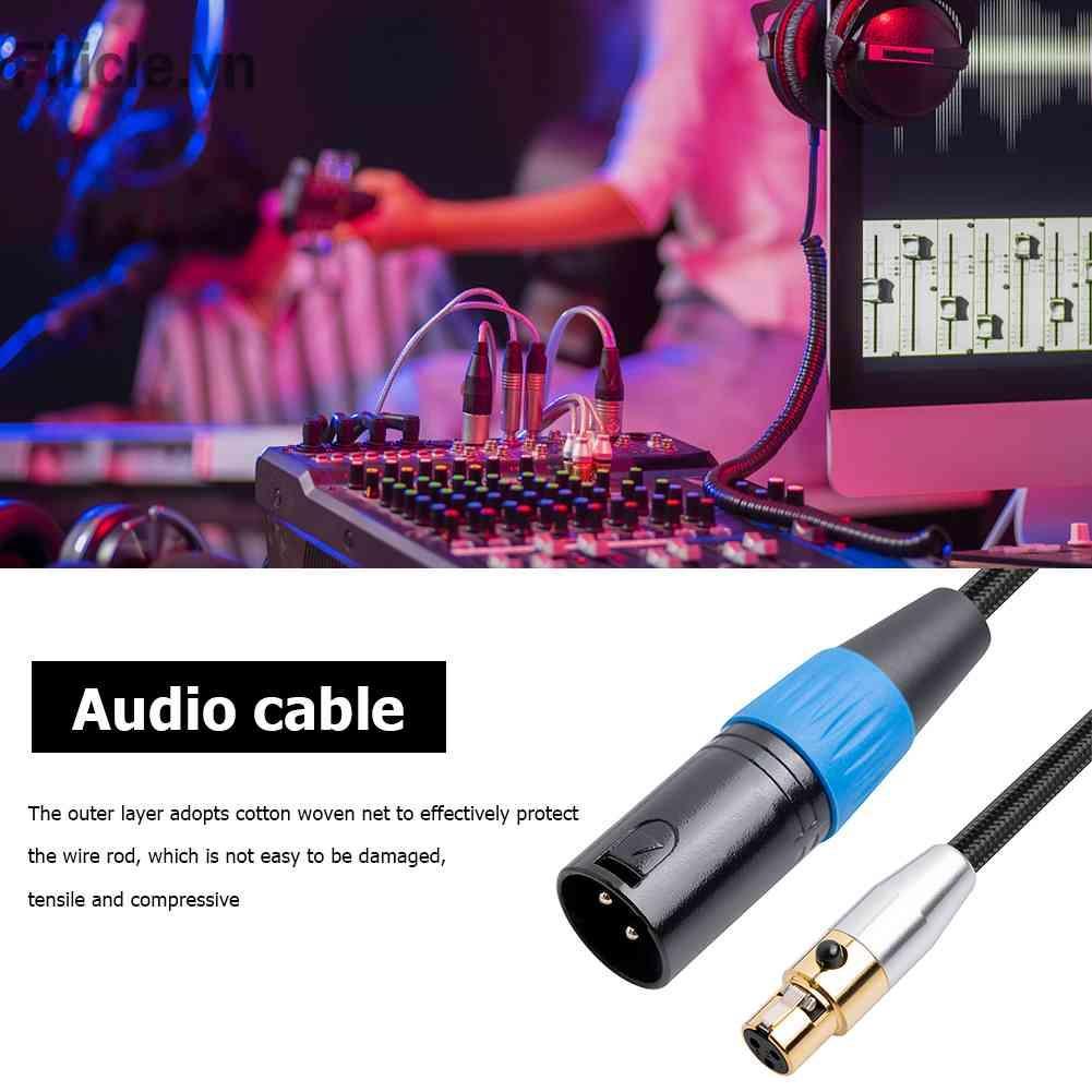 Cáp KếT NốI Âm Thanh XLR Sang Mini XLR Cho MáY ẢNh Canon