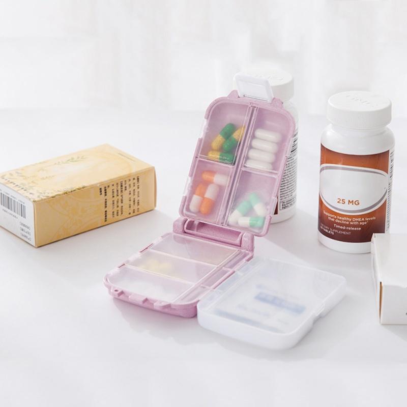 1 Hộp Đựng Thuốc Nhiều Ngăn Thân Thiện Với Môi Trường
