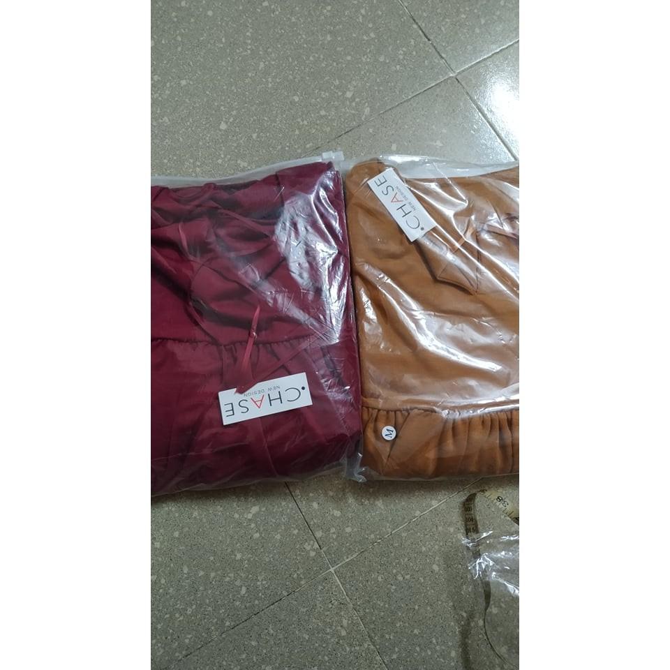 Đầm babydoll nhún bèo dễ thương
