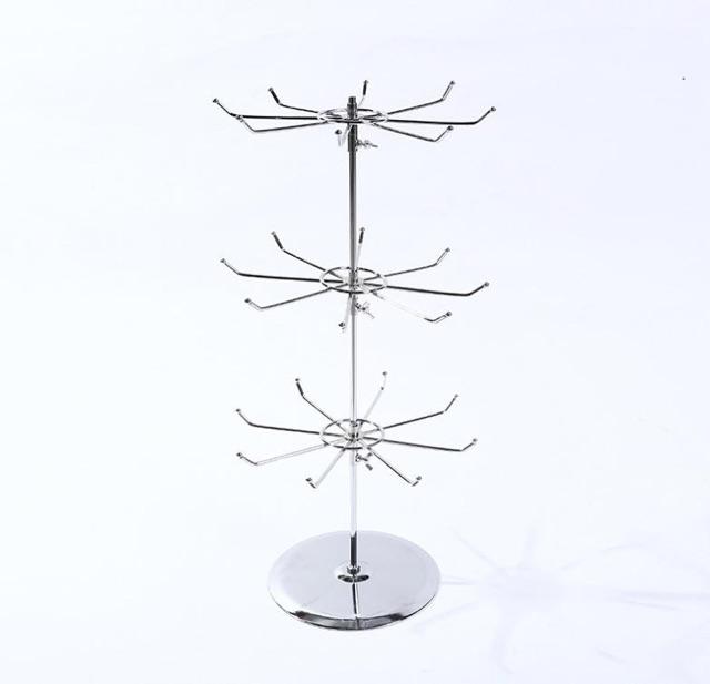 Kệ inox xoay treo phụ kiện