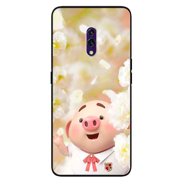 Ốp lưng in cho Oppo K3 Mẫu Heo Ăn