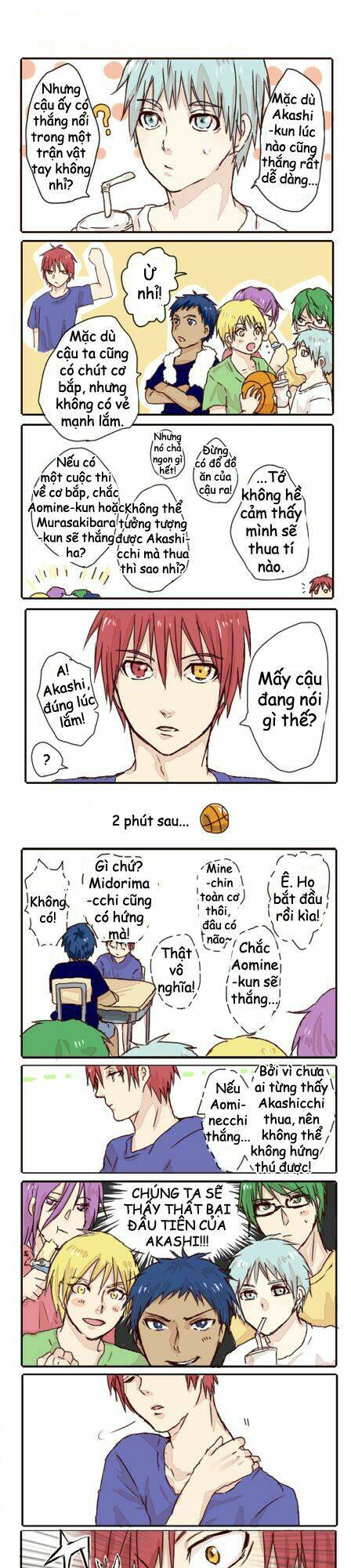 kuroko – tuyển thủ vô hình: short doujinshi chapter 99 3