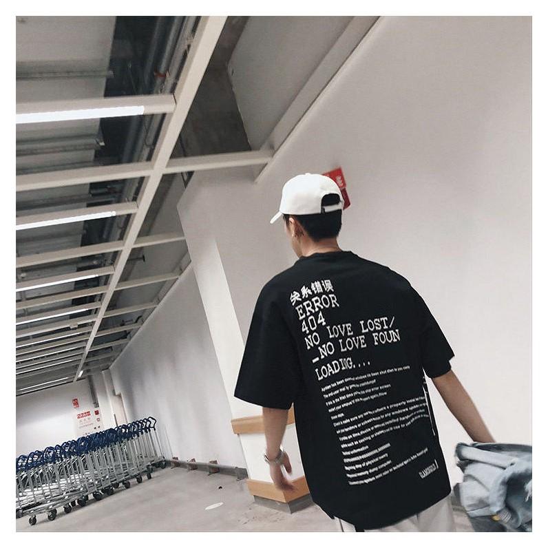 Áo thun nam unisex Stee Error unisex TSP zip eo