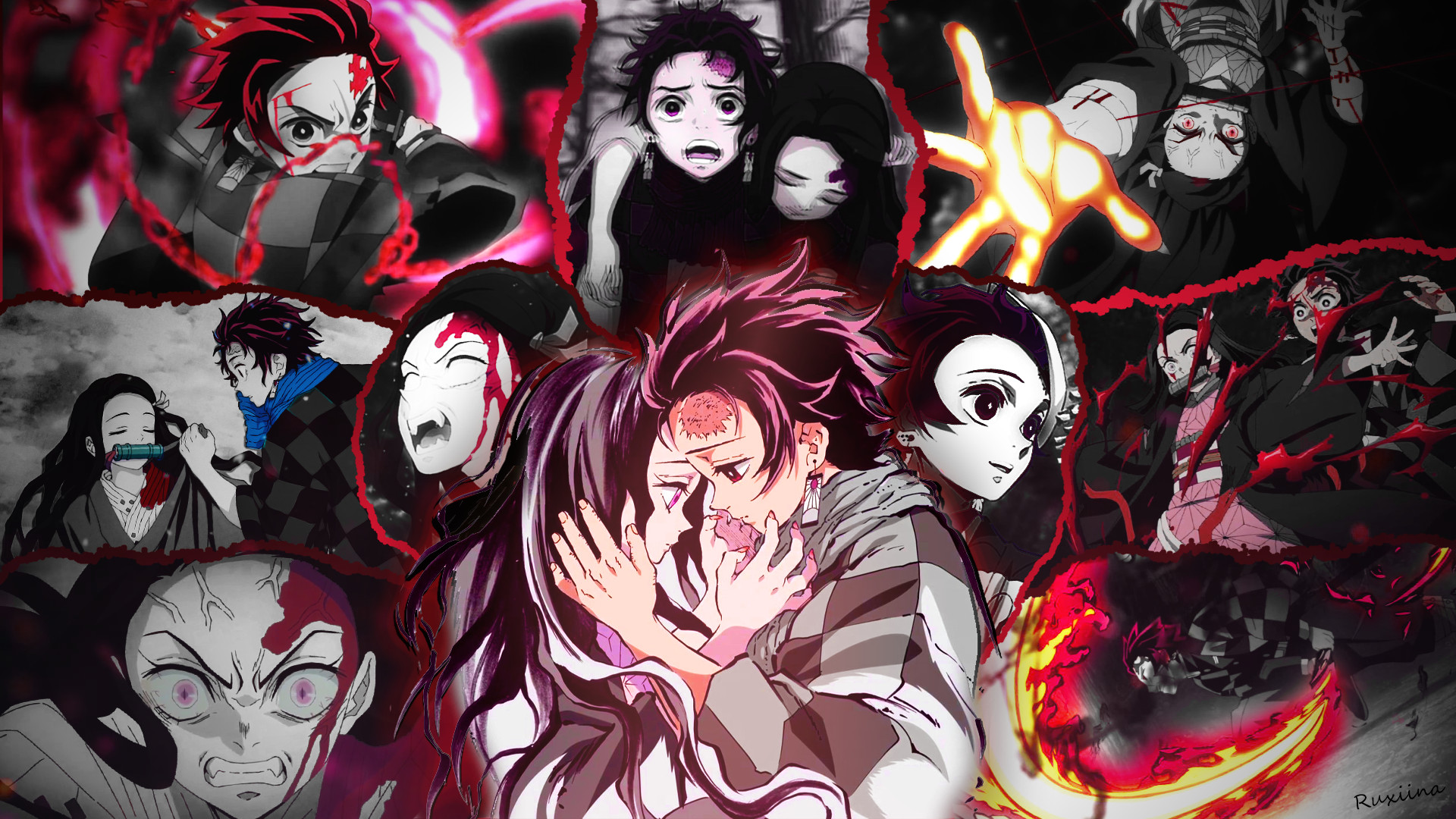 Poster 8 tấm A4 Kimetsu No Yaiba Thanh Gươm Diệt Quỷ anime tranh treo album ảnh in hình đẹp (MẪU GIAO NGẪU NHIÊN)