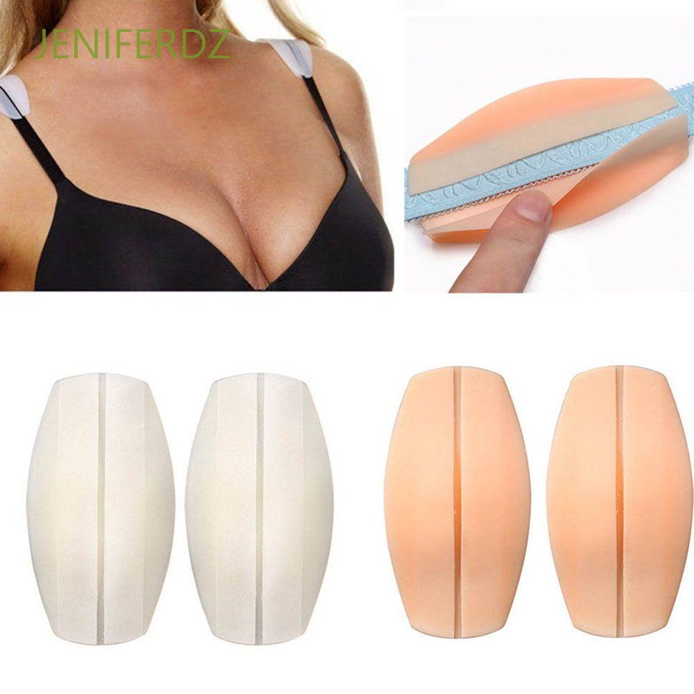 Combo 2 Miếng Đệm Vai Áo Ngực Silicon Êm Ái Thoải Mái cả Ngày Chống Trượt Chống Đau vai
