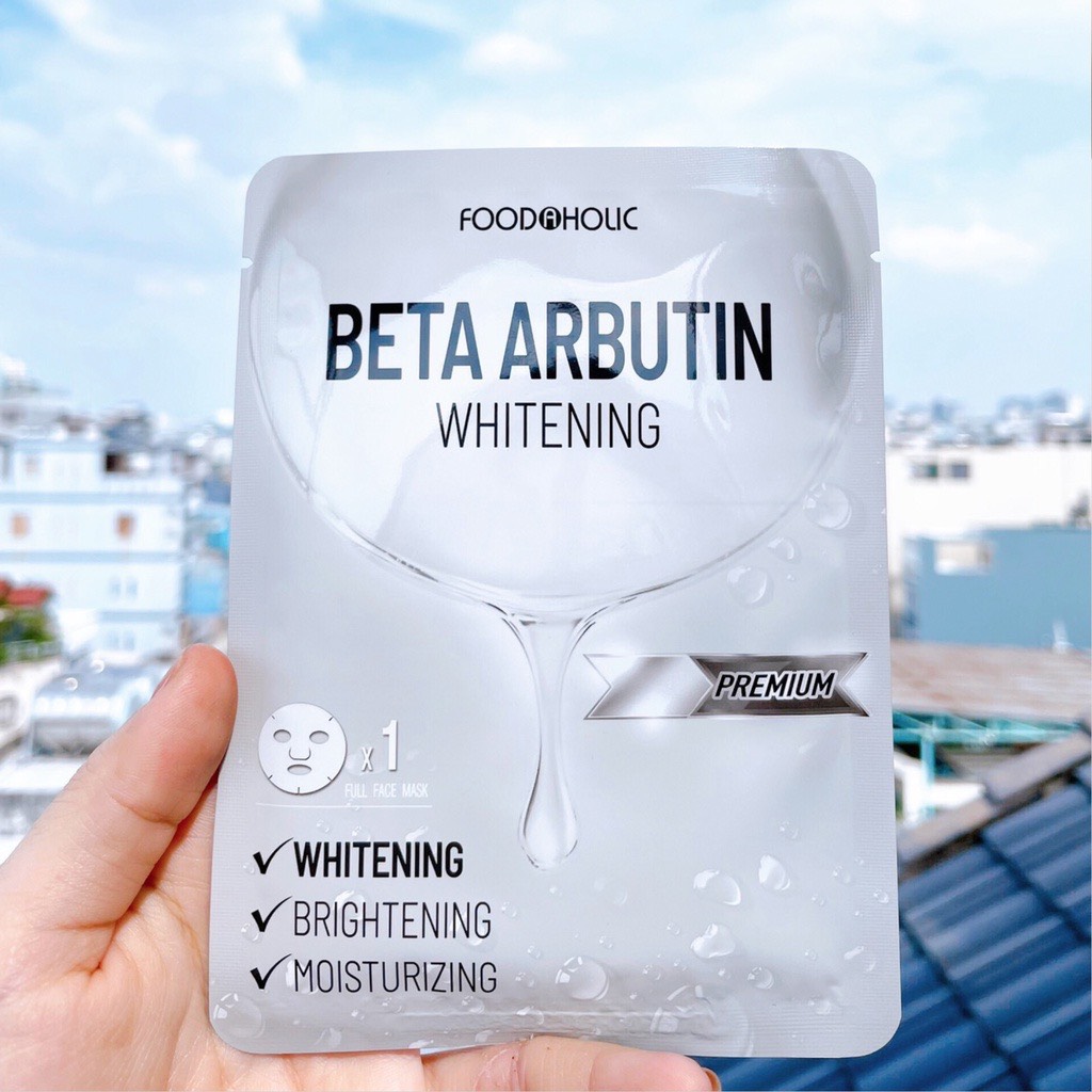 Mặt Nạ Giấy Cấp Ẩm, Dưỡng Trắng Da Hàn Quốc Foodaholic Mask 23g