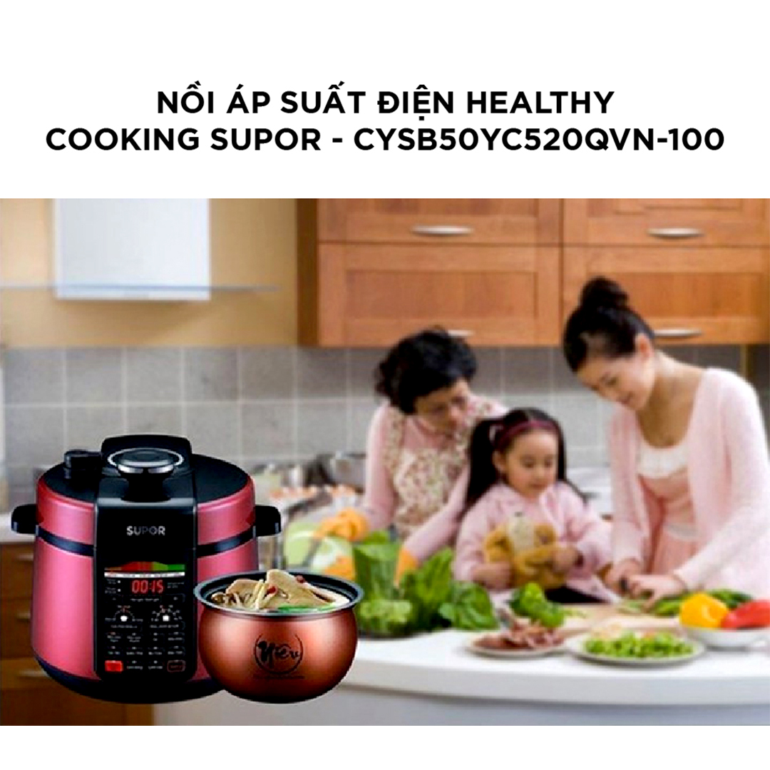 Nồi Áp Suất Điện Tử Niêu CYSB50YC520QVN-100 - 5L-Hàng chính hãng