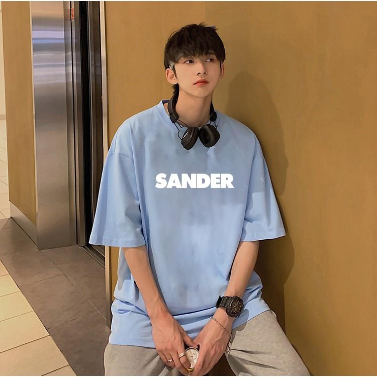 Phông Tay Lỡ , Áo Hè SANDER Nam Nữ phong cách thời trang trẻ