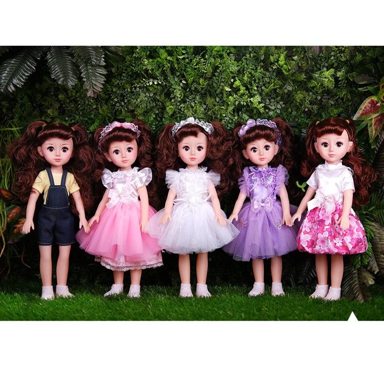 Búp Bê Mắt 4D Doll Thông Minh Phát 220 Âm Thanh ( Tím)