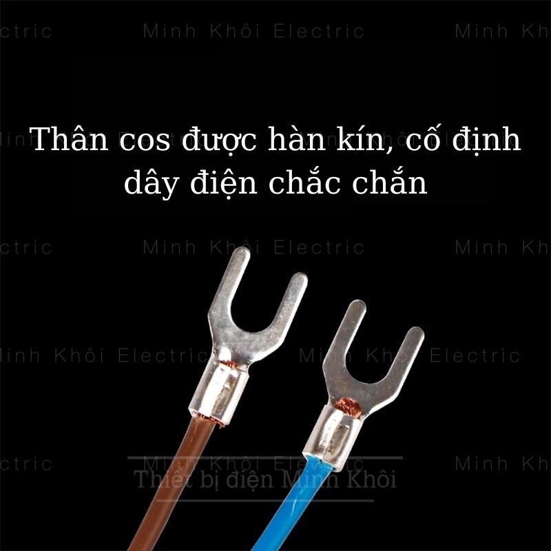 Cos y trần túi 100c,đầu cos trần y,cốt chữ y,cốt chữ u,chẻ,chỉa,càng cua