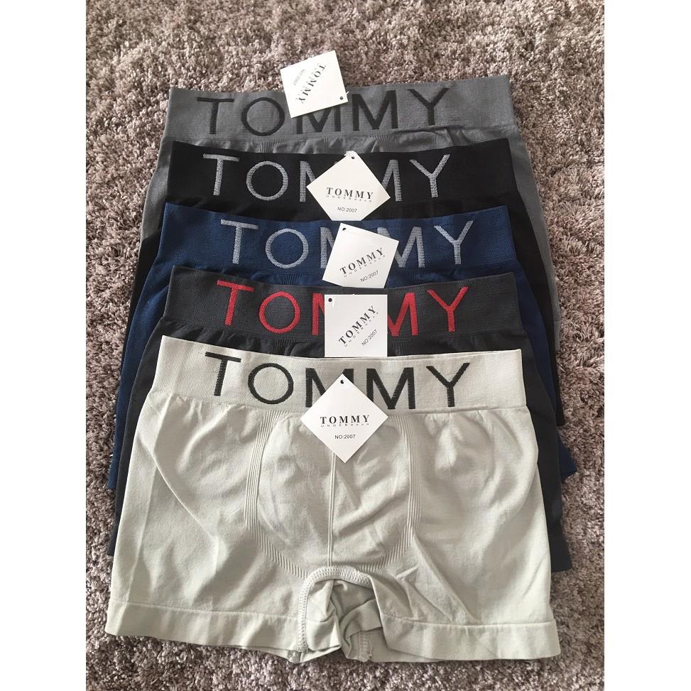 Combo 10 Quần Sịp Đùi Nam TOM.MY, Quần Lót Nam Boxer Co Giãn 4 Chiều, Free size, 5 Mầu Siêu Đẹp