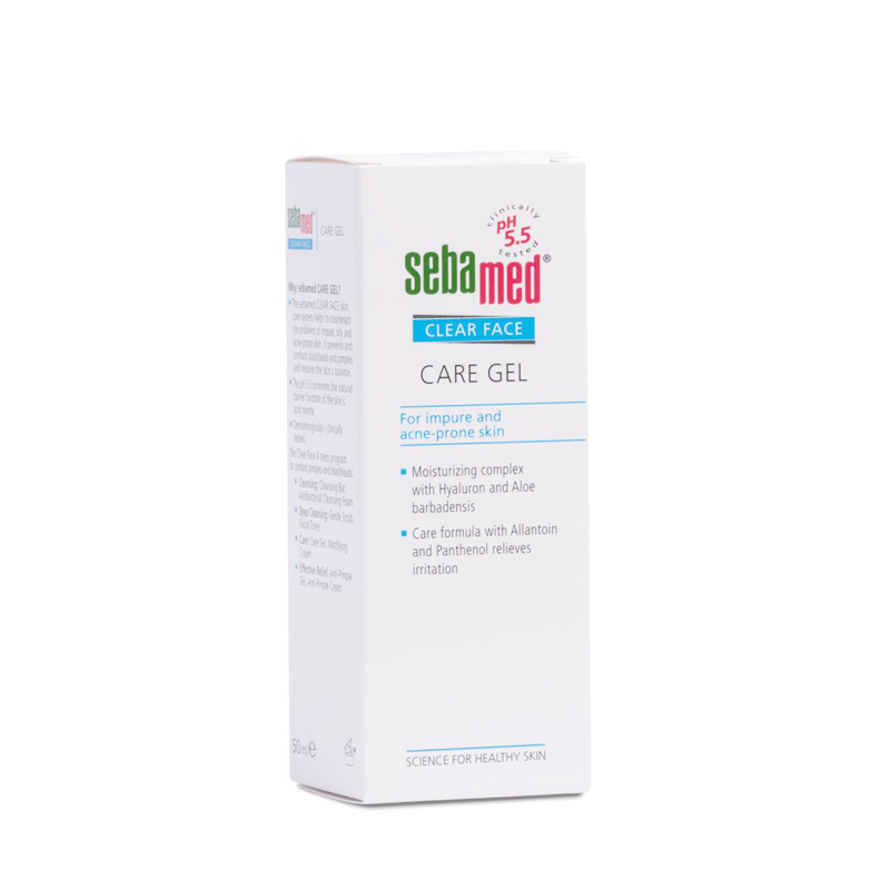 Sebamed Gel Dưỡng Ẩm Chăm Sóc Và Bảo Vệ Da pH 5.5 Clear Face Care Gel  50ml