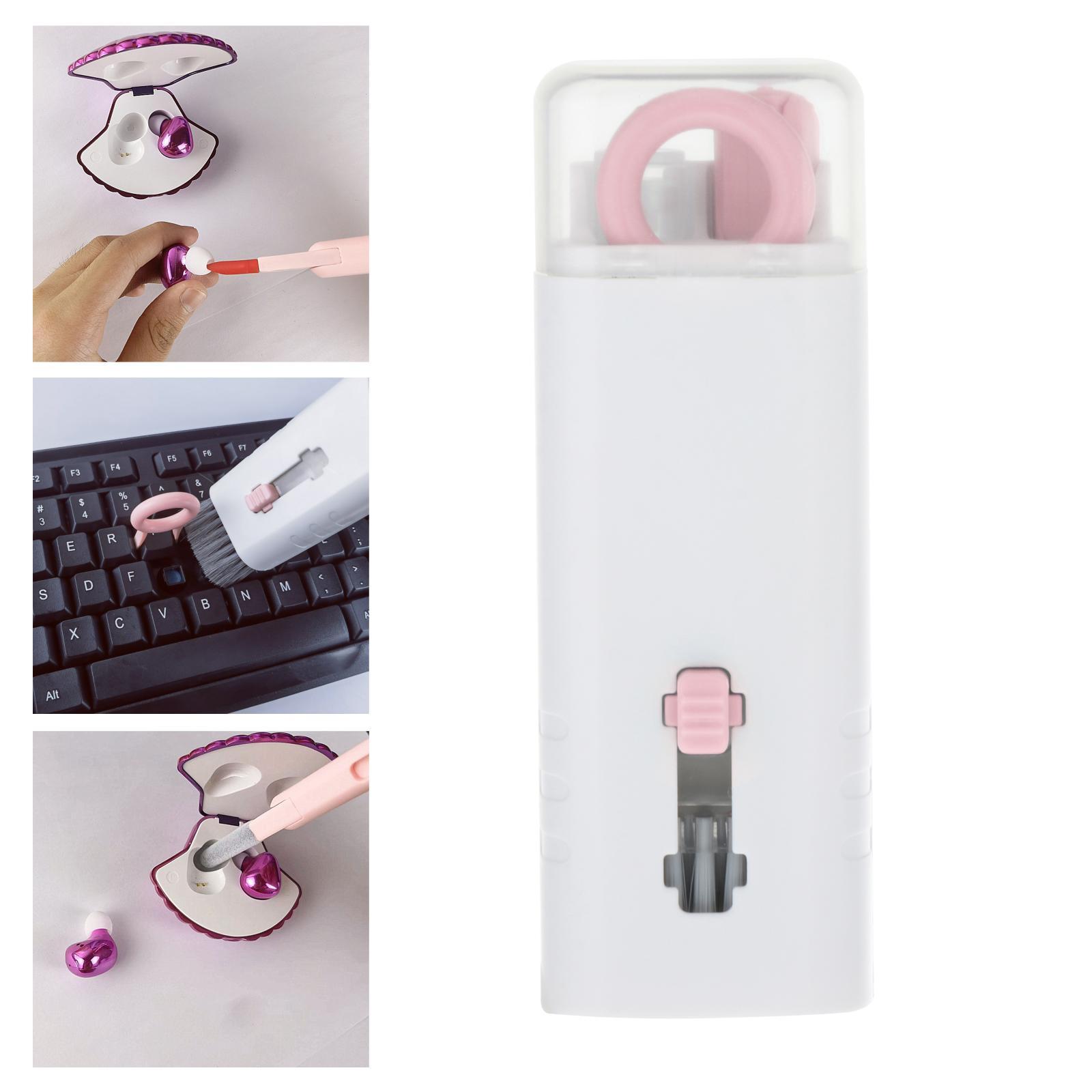 Multifunctional Cleaning Pen Dust Removal Brush Clean Brush for Earphone Phone Computer PC