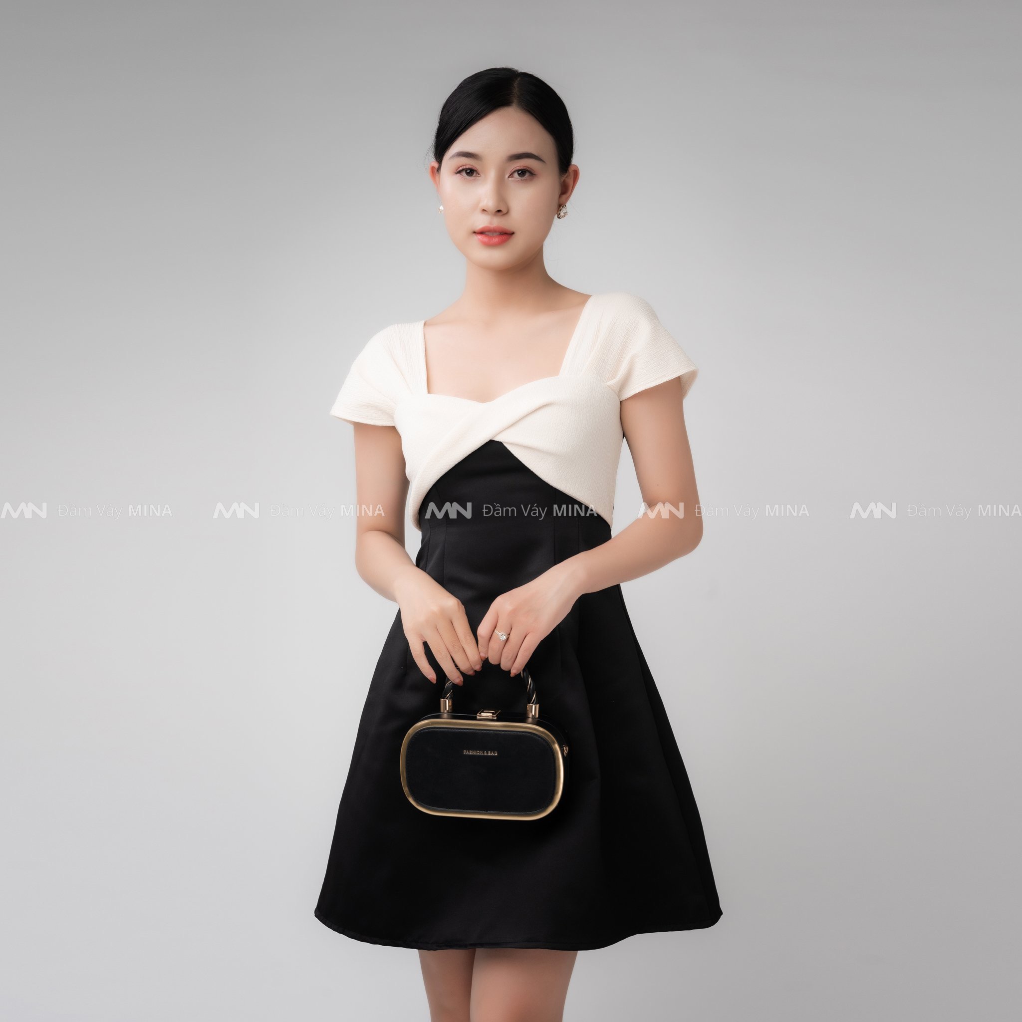 Đầm dự tiệc MINA dáng xòe sang trọng - MN187