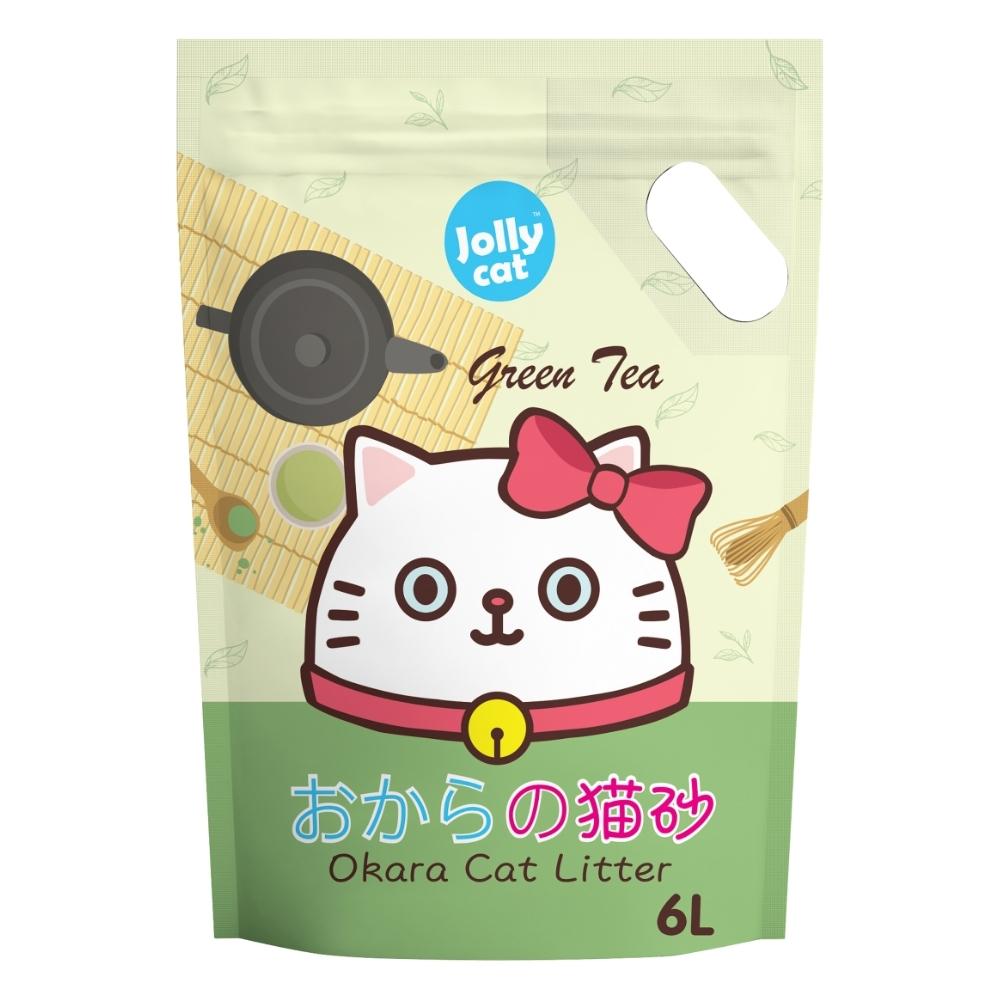 Cát Vệ Sinh Mèo Đậu Nành Cao Cấp Không Bụi Vón Nhanh - JollyCat Tofu 6L