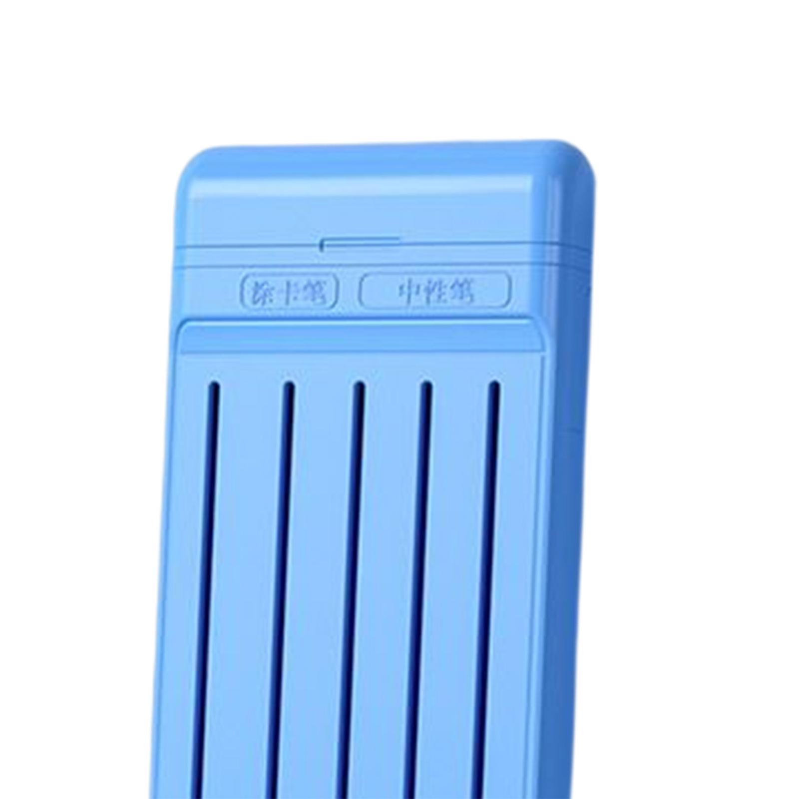 Multifunctional Pencil Case Stationery Organizer for Kids Gifts Blue