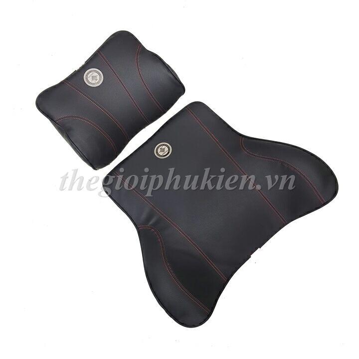Bộ gối tựa cổ, tựa lưng da cao cấp dành cho Ô tô, Xe hơi