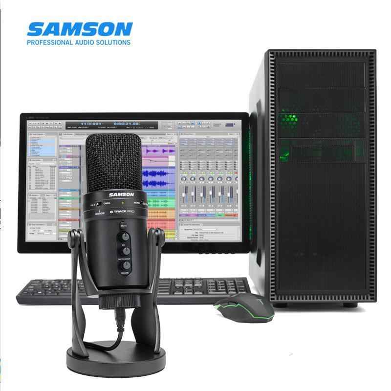 Samson G-Track Pro - Micro USB Thu Âm Chuyên Dụng Cho Streamer, Podcaster, Youtuber Chuyên Nghiệp - Hàng Chính Hãng