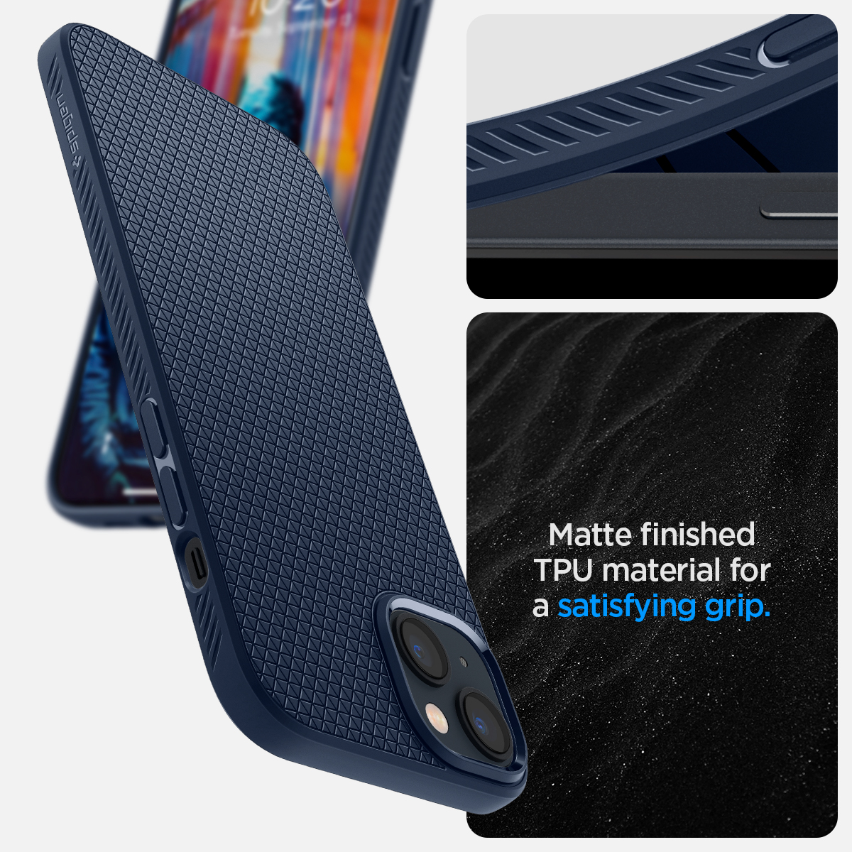 Ốp Lưng dành cho iPhone 14/ 14 Plus/ 14 Pro/ 14 Promax SPIGEN LIQUID AIR_ Hàng Chính Hãng