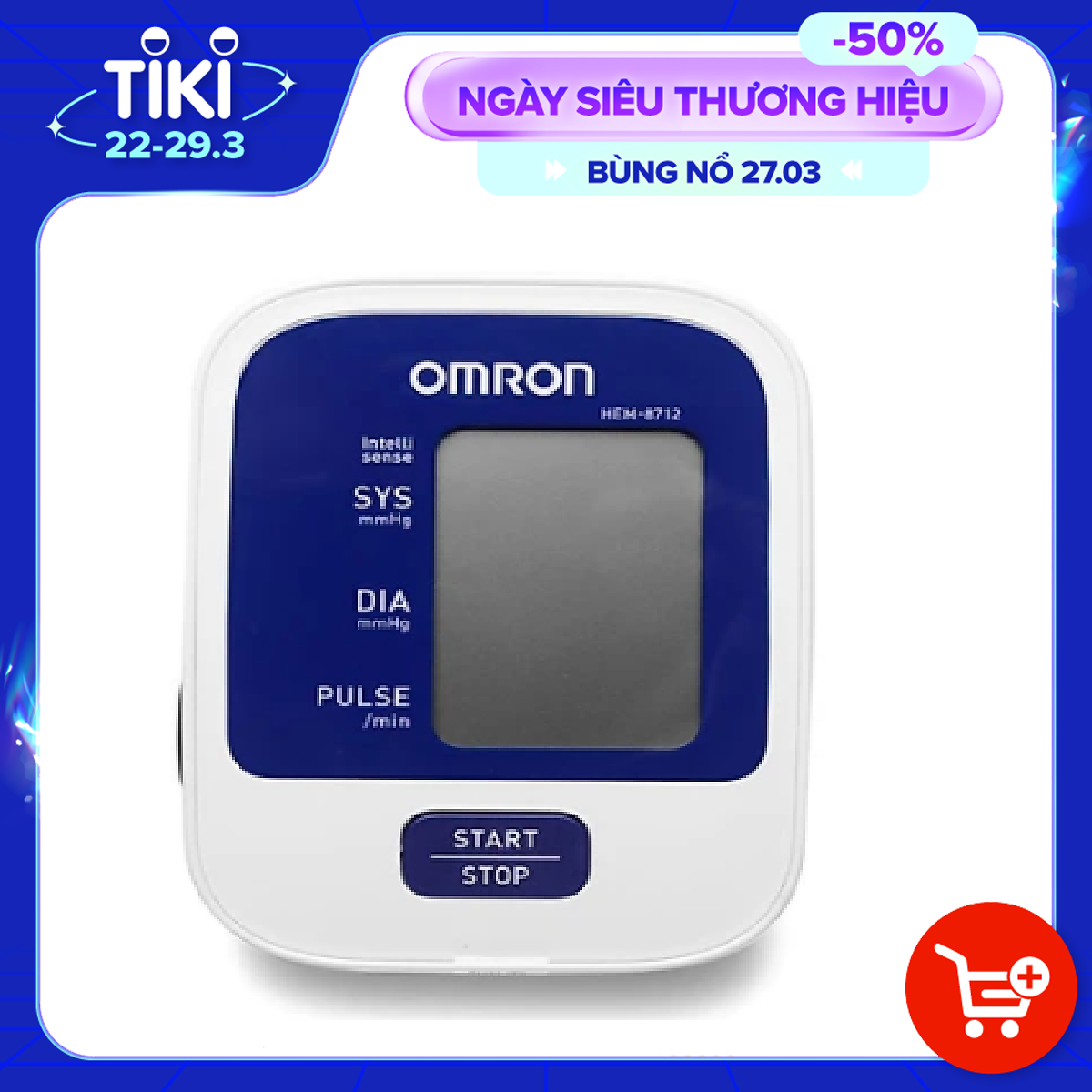 Máy Đo Huyết Áp Omron Hem-8712 ( Nhật Bản )