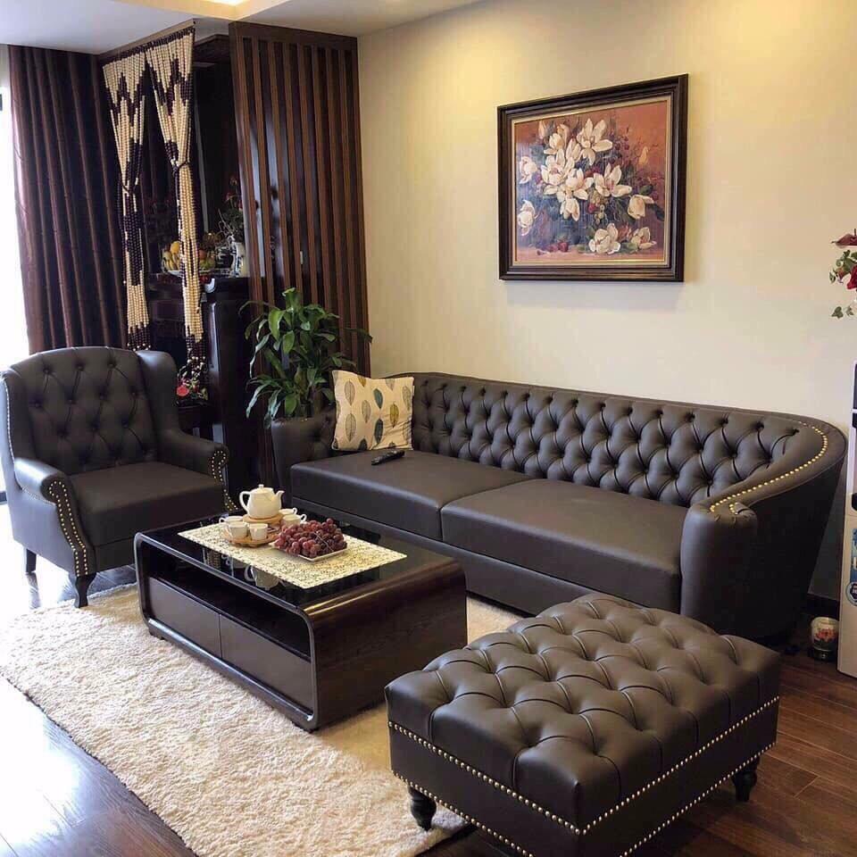 Bộ sofa phong cách tân cổ điển.