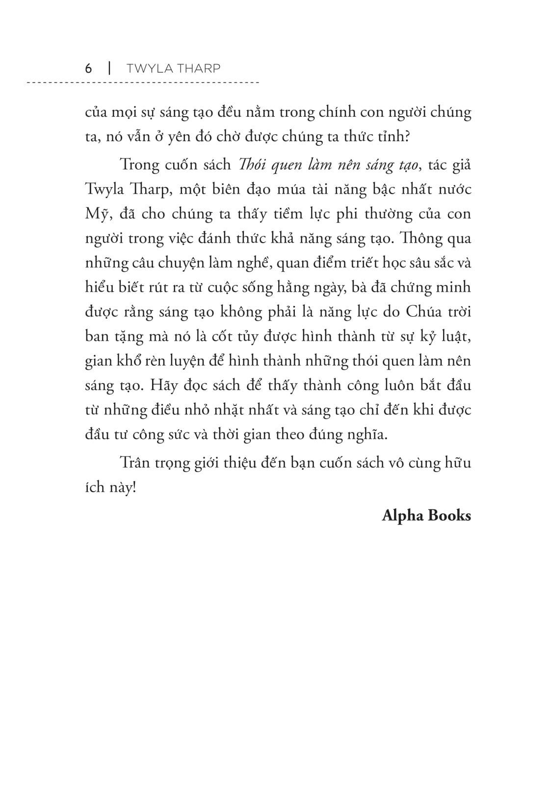 Thói Quen Làm Nên Sáng Tạo