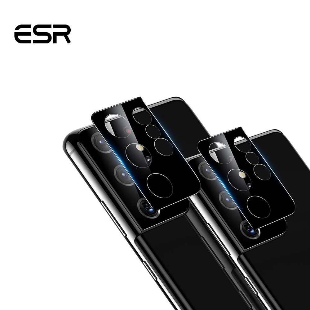 Kính Cường Lực Camera ESR cho Samsung Galaxy  S21 Plus/ S21 Ultra (Bộ 2 miếng)_ Hàng Chính Hãng